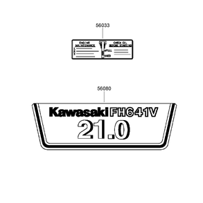 Label Assembly Diagram and Parts List for 74450TE (290000001-290999999)(2009) Toro Lawn Mower