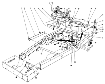 Part Location Diagram of 26-2780 Toro Control Module
