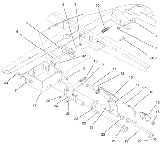 Part Location Diagram of 99-7963-03 Toro Pedal-Park