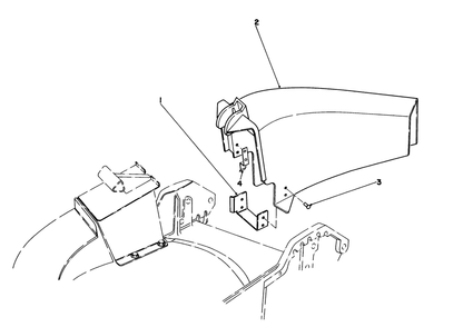 Side Discharge Kit No. 59107 (Optional) Diagram and Parts List for 20587 0000001 - 0999999 Toro Lawn Mower