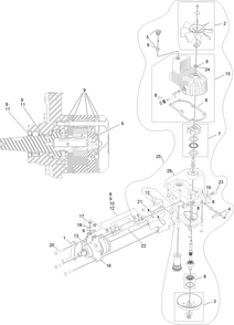 Rh Hydro Assembly Diagram and Parts List for 72930 406395465-999999999 Toro Lawn Mower