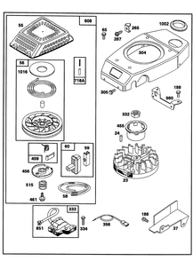 Engine Gts-150 77-9130 Diagram and Parts List for 20927B 2000001 - 2999999 Toro Lawn Mower