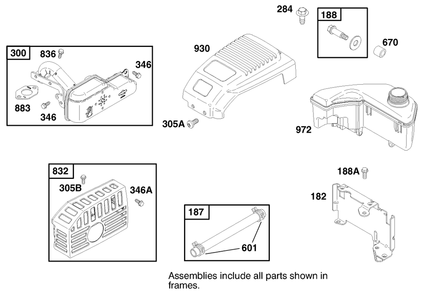 Engine Gts-200 Diagram and Parts List for 20486 8900001 - 8999999 Toro Lawn Mower