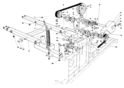 48" Snowthrower Adapter Kit Model No.30572 Diagram and Parts List for 30775 100001 - 199999 Toro Lawn Tractor