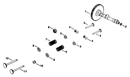 Part Location Diagram of 5201602 Toro Valve-Exhaust