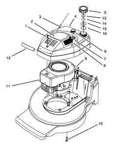 Engine Assembly Diagram and Parts List for 30113 8000001 - 8999999 Toro Lawn Tractor Accessories