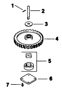 Oil Pump-Engine Kohler Model No. Mv16s-Type 56511 Diagram and Parts List for 30117 1000001 - 1999999 Toro Lawn Tractor Accessories