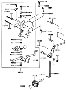 Controlequipment Diagram and Parts List for 74212 (200000001-200999999)(2000) Toro Lawn Mower