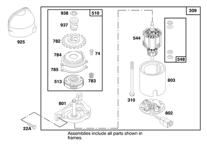 Engine Gts-150 Diagram and Parts List for 26636 7900001 - 7999999 Toro Lawn Mower