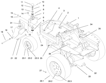 Part Location Diagram of 98-4383 Toro Decal-Patent Numbers