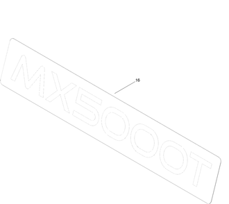 Model Specific Decal Assembly Diagram and Parts List for 75750TA 400000000 - 999999999 Toro Lawn Tractor