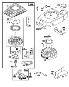 Engine Gts-150 77-8980 Diagram and Parts List for 20107 1000001 - 1999999 Toro Lawn Mower