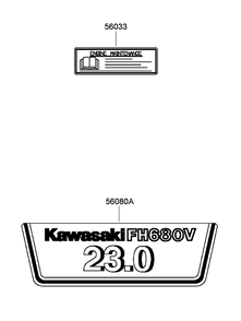 Part Location Diagram of 56080-7043 Kawasaki DISCONTINUED