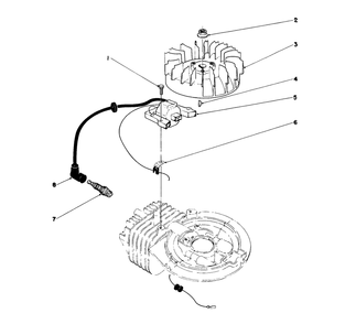 Ignition Assembly (Model No. 47pk9) Diagram and Parts List for 16212WG 0000001 - 0999999 Toro Lawn Mower