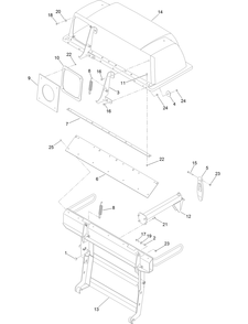 Part Location Diagram of 1-653425 Toro SEAL