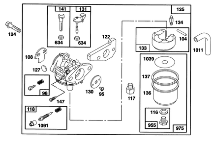 Engine Gts 150 Model 97772-0318-A2 Diagram and Parts List for 20464 5900001 - 5999999 Toro Lawn Mower