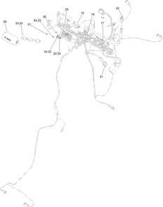 Part Location Diagram of 32180-260 Toro Cap-Deutsch, Dust, 4 Way