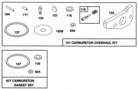 Engine Gts 150 Diagram and Parts List for 26631B 3900001 - 3999999 Toro Lawn Mower