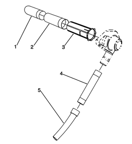Tube Assembly Diagram and Parts List for 51571 49000001 - 49999999 Toro Leaf Blower / Vacuum