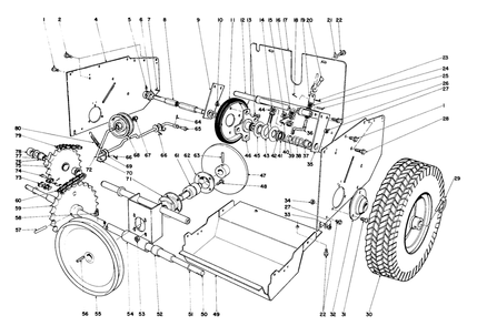 Part Location Diagram of 8-9260 Toro DISCONTINUED