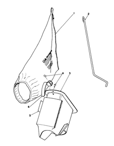 Part Location Diagram of 20-4650 Toro Handle-Chute