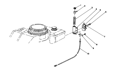 Brake Assembly Diagram and Parts List for 16785 5000001 - 5999999 Toro Lawn Mower