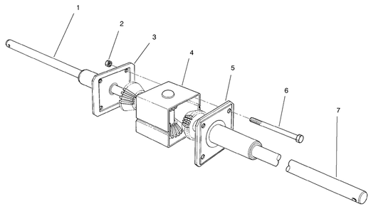 Differential Assembly Diagram and Parts List for 70122 9900001 - 9999999 Toro Lawn Tractor