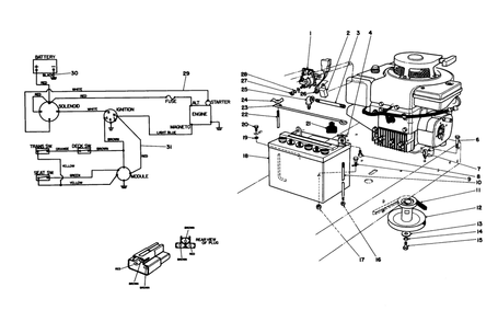 Part Location Diagram of 51-2820 Toro DISCONTINUED