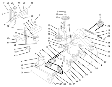 Part Location Diagram of 44-3216 Toro Decal