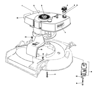 Engine Assembly Diagram and Parts List for 16380 0000001 - 0999999 Toro Lawn Mower