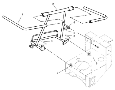 Frame Assembly Diagram and Parts List for 30124 890001 - 899999 Toro Lawn Tractor Accessories