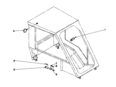 Part Location Diagram of 11-6400 Toro Signal Controller