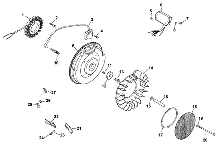 Ignition / Electical Diagram and Parts List for 74182 (890184-891199)(1998) Toro Lawn Tractor