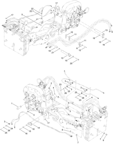 P95 Attachment Kit Assembly Diagram and Parts List for 25463E 400000000 - 999999999 Toro Lawn Tractor Accessories