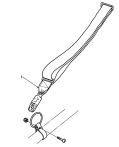 Standard Harness No. 46-2950 (Optional) Diagram and Parts List for 51603 2000001 - 2999999 Toro Trimmer