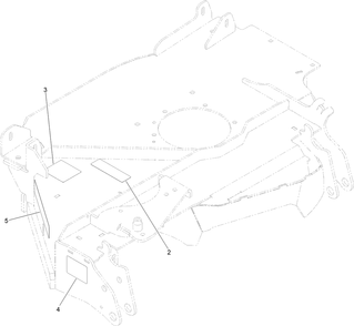 Rh Wing Deck Decal Assembly No. 146-0680 Diagram and Parts List for 74090 414087804 - 999999999 Toro Lawn Tractor