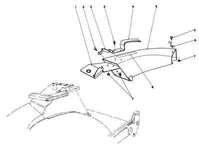 Side Discharge Chute Model No. 59108 (Optional) Diagram and Parts List for 20675 6000001 - 6999999 Toro Lawn Mower