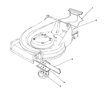 Mulching Kit Model No. 59172 Diagram and Parts List for 26683 1000001 - 1999999 Toro Lawn Mower