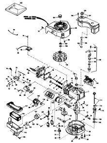 Engine Tecumseh Model No. Tvs90-43327d Diagram and Parts List for 20780C 5000001 - 5999999 Toro Lawn Mower