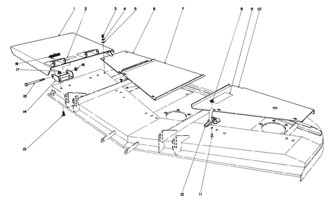 Engine Controls Diagram and Parts List for 74182 (891200-891564)(1998) Toro Lawn Tractor