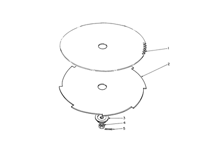 Saw And Brush Blade (Optional) Diagram and Parts List for 51655 1000001 - 1999999 Toro Trimmer