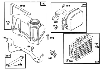 Engine Gts 150 Diagram and Parts List for 20821B 6900001 - 6999999 Toro Lawn Mower