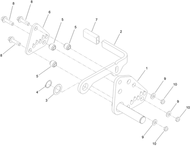 Part Location Diagram of 144-1547-01 Toro Lever-Rake, Deck [red]