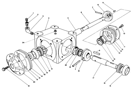 44" Snow Thrower Model No. 30761 (Optional)(Continued) Diagram and Parts List for 30718 1000001 - 1999999 Toro Lawn Tractor