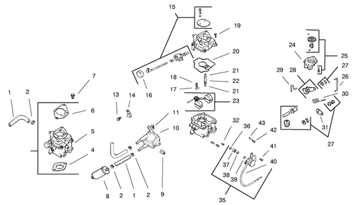 Part Location Diagram of 2415403 Toro Clip-Cable