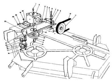 Cutting Unit Model No. 30747 (Continued) Diagram and Parts List for 30718 0000001 - 0999999 Toro Lawn Tractor