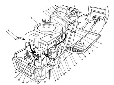 Part Location Diagram of 80-2270 Toro Engine