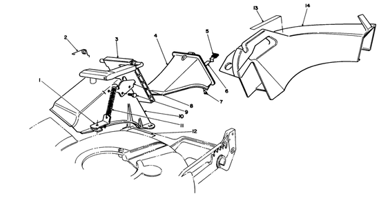 Recycler Side Discharge Kit Model No. 59189 (Optional) Diagram and Parts List for 20329 2000001 - 2999999 Toro Lawn Mower