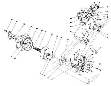 Part Location Diagram of 42-1720 Toro Field Core Coil Assembly