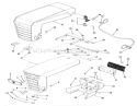 Sheet Metal And Covers Diagram and Parts List for 81-14KS01 1978 Toro Lawn Tractor